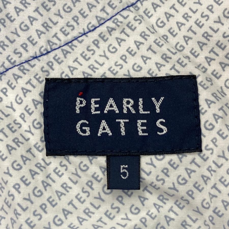 PEARLY GATES（パーリーゲイツ） ストレッチ ハーフパンツ 総柄 ブルー