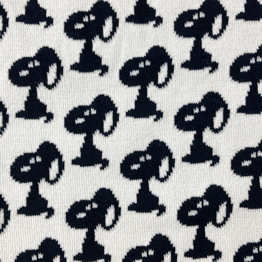 PEARLY GATES × PEANUTS クルーネックニット　サイズ4 PEARLY GATES（パーリーゲイツ） × PEANUTS クルーネック 長袖ニット