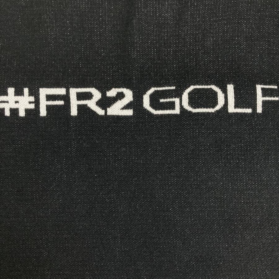 FR2 GOLF エフアールツーゴルフ コットン 半袖ニットセーター ネイビー