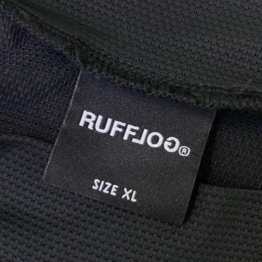 RUFFLOG ラフロッグ 2026年モデル モックネック半袖Tシャツ ブラック系