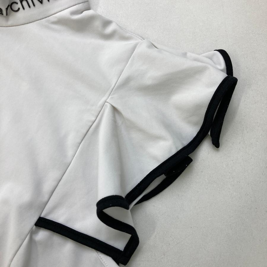 archivio（アルチビオ） ラッフルスリーブ 半袖Tシャツ ホワイト系 40