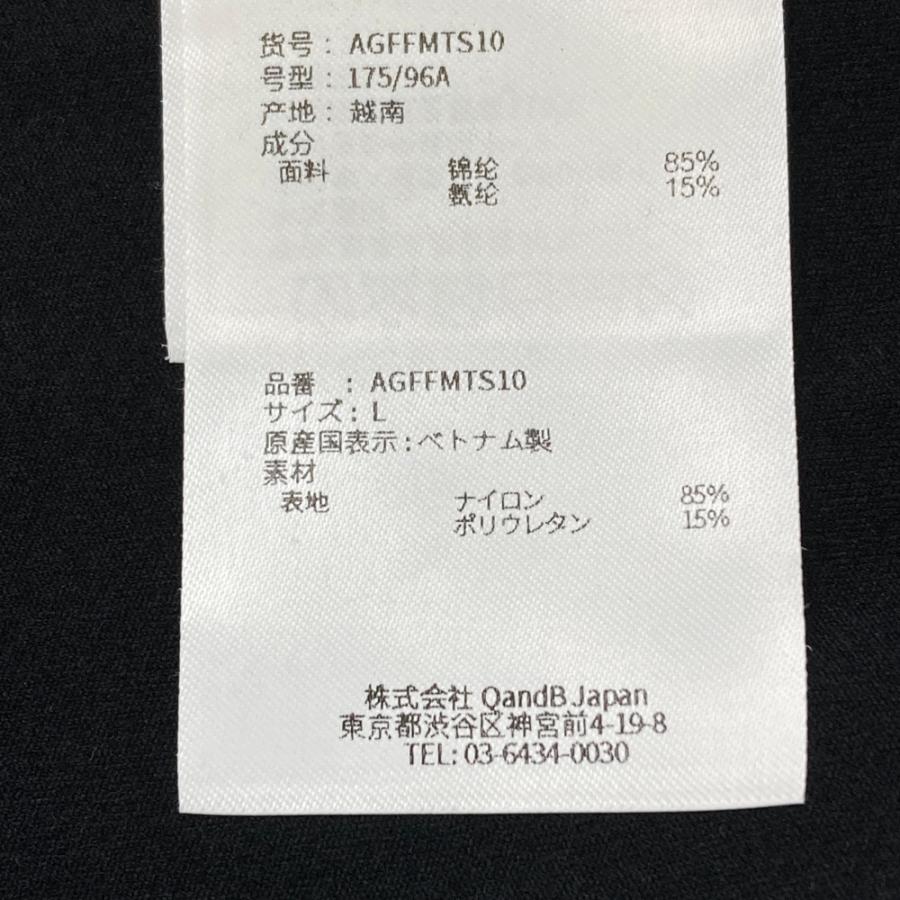 ANEW GOLF アニューゴルフ ハイネック 長袖Tシャツ ブラック系 L