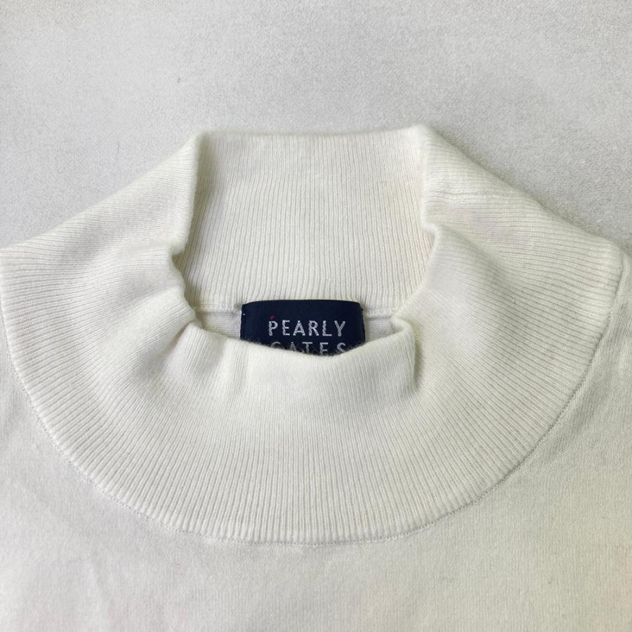 PEARLY GATES メンズ モックネックニット PEARLY GATES パーリーゲイツ 2024年モデル モックネック ニットプル
