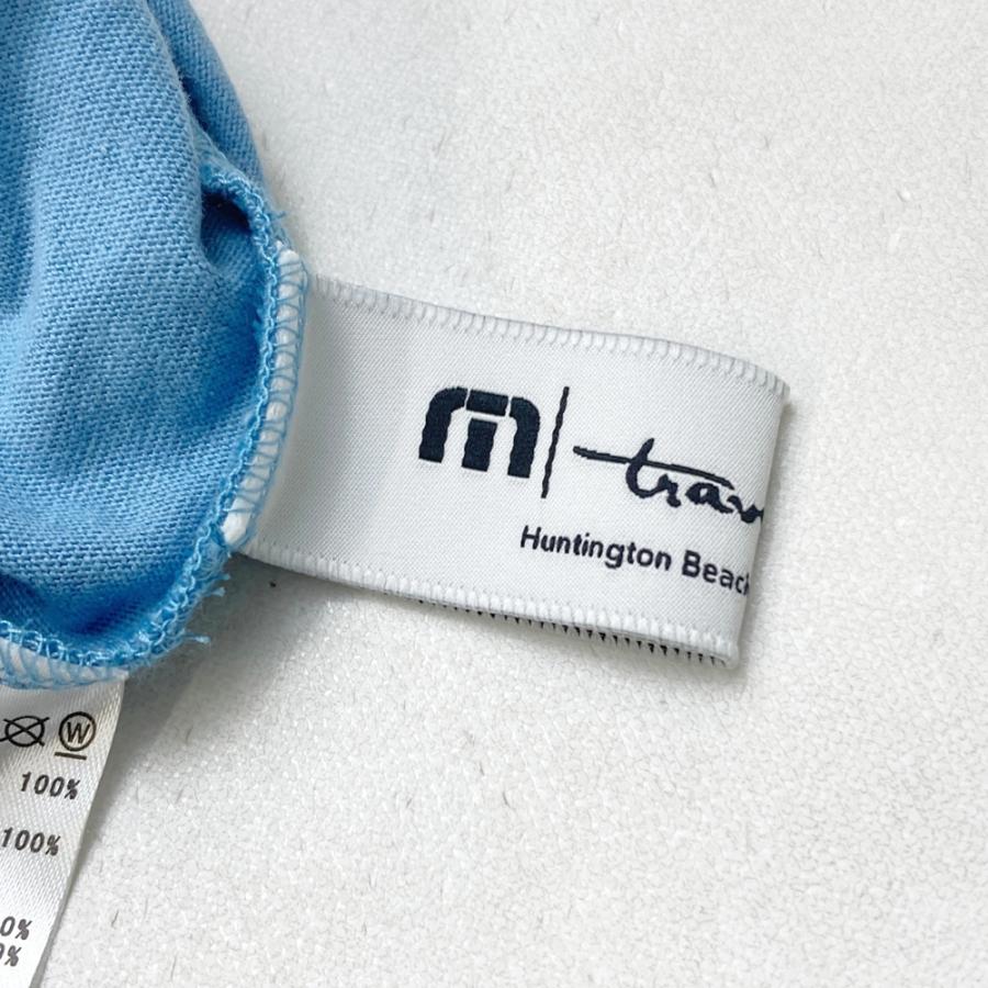 TRAVISMATHEW トラビスマシュー 半袖Tシャツ ブルー系 M ゴルフウェア