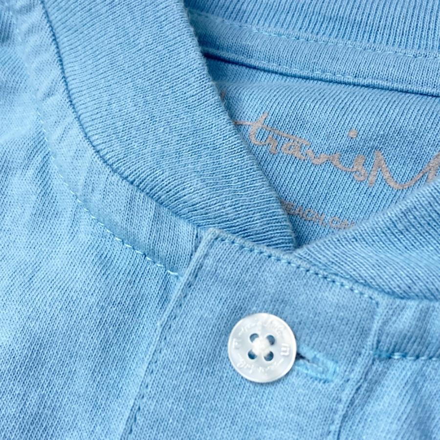TRAVISMATHEW トラビスマシュー 半袖Tシャツ ブルー系 M ゴルフウェア