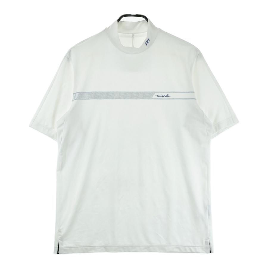 フ*ン様 TravisMathew x JONES モックネックシャツ ホワイト