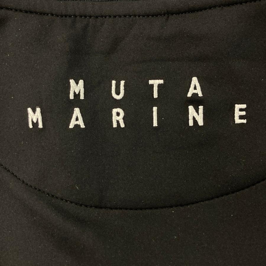 新品】MUTA MARINE ムータマリン 異素材切替 長袖ジャケット ブラック