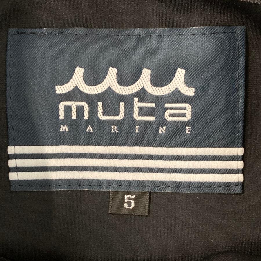 新品】MUTA MARINE ムータマリン 異素材切替 長袖ジャケット ブラック