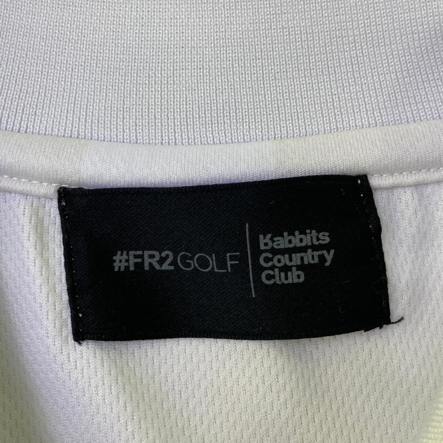 FR2 GOLF エフアールツーゴルフ MOONSHOT 襟付きTシャツ ストライプ柄