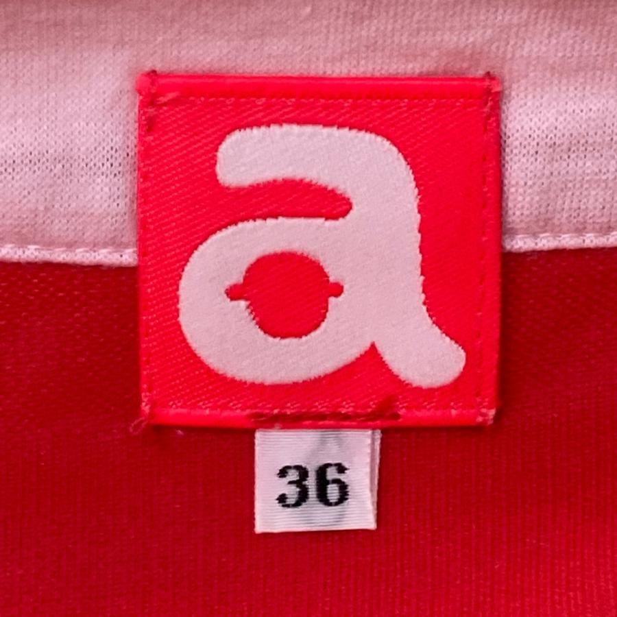 ARCHIVIO アルチビオ ノースリーブ ポロシャツ レッド系 36 ゴルフ