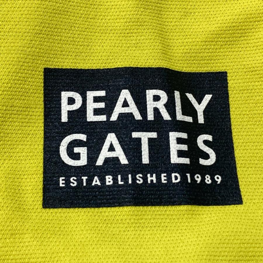 PEARLY GATES（パーリーゲイツ） ハイネック 半袖Tシャツ ニコちゃん