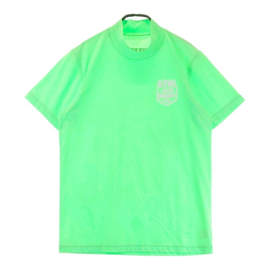 JACKBUNNY グリーン Tシャツ Jack Bunny!!（ジャックバニー） JACK BUNNY ハイネック 半袖Tシャツ