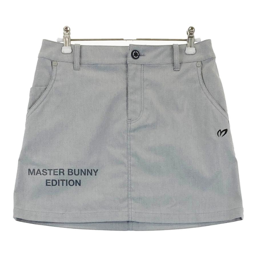 サイズ：0 MASTER BUNNY EDITION マスターバニーエディション 2024年モデル ストレッチスカート  グレー系 [240101740135] ゴルフウェア レディース ストスト MASTER BUNNY EDITION マスターバニーエディション 2024年モデル