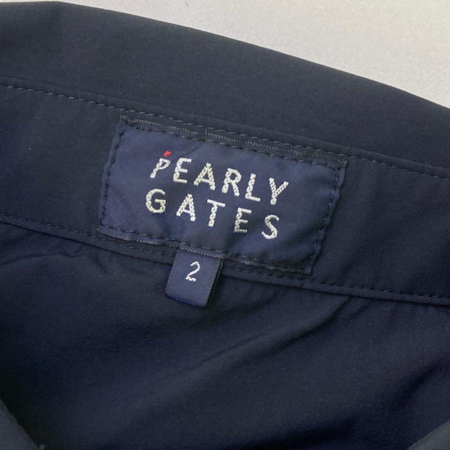PEARLY GATES パーリーゲイツ 2025年モデル ; ナイロン 半袖ポロシャツ