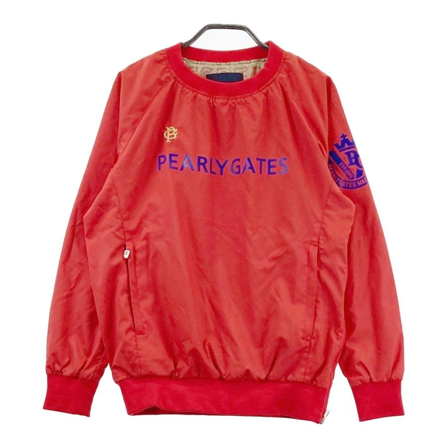 PEARLY GATES（パーリーゲイツ） 蓄熱 長袖スニードジャック レッド系