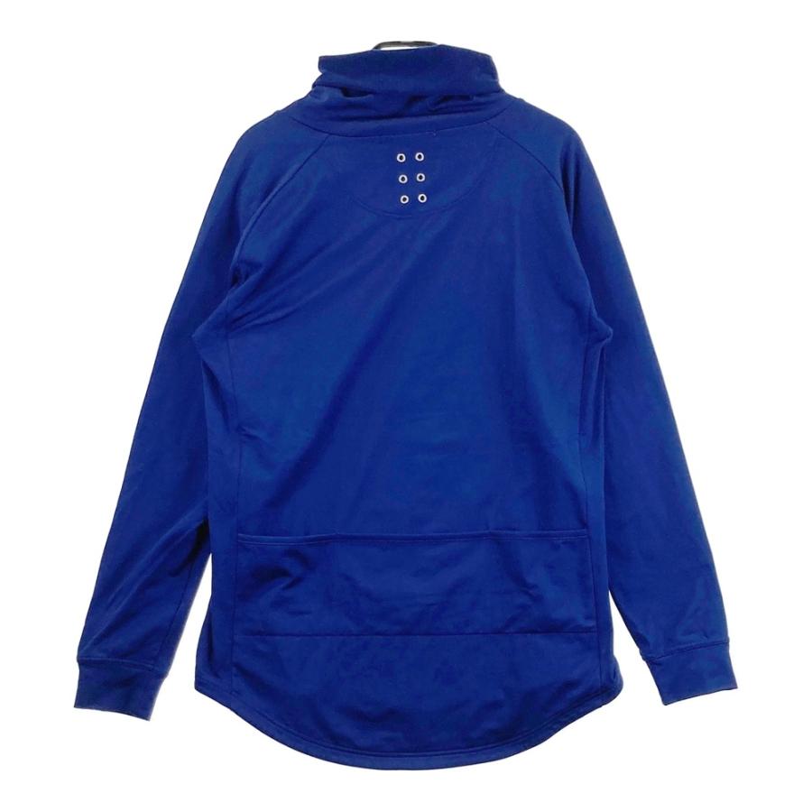 サイズ：6 RUSSELUNO ラッセルノ  裏起毛 ハイネック長袖Tシャツ ルチャ  ネイビー系 [240101740460] ゴルフウェア メンズ ストスト RUSSELUNO ラッセルノ 裏起毛 ハイネック長袖Tシャツ ルチャ ネイビー