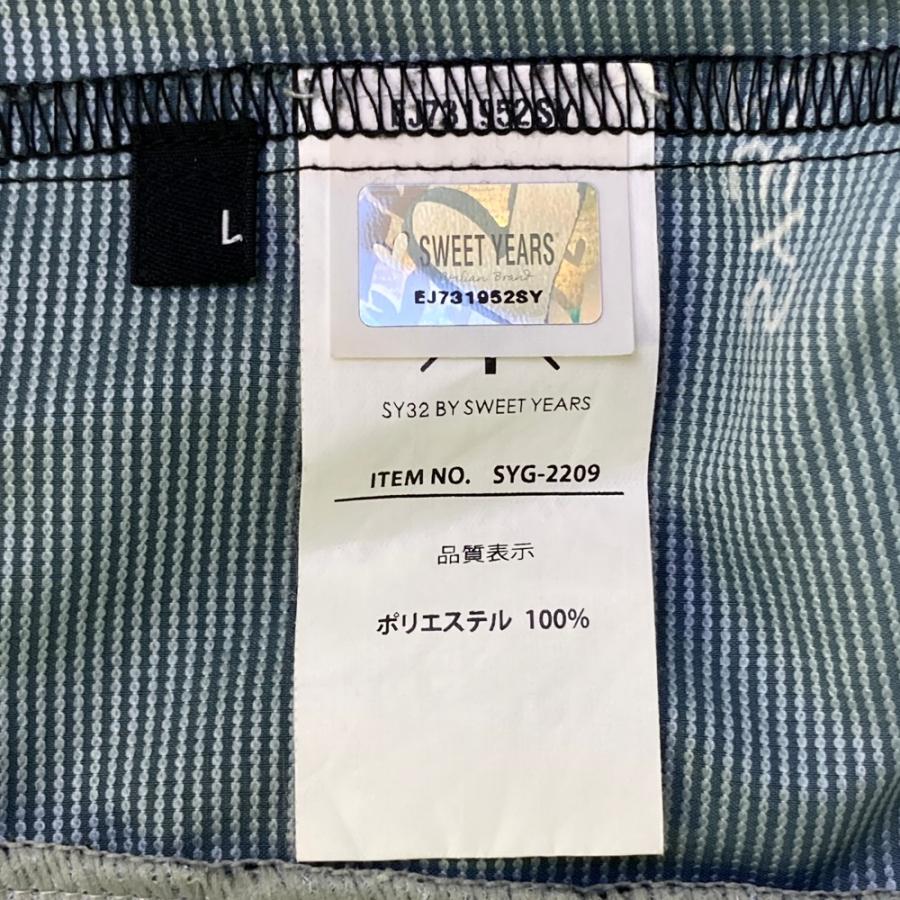 SY32 BY SWEET YEARS GOLF エスワイサーティトゥ フード付 長袖ジップ