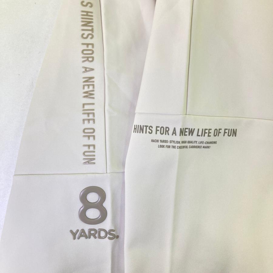 8YARDS ハチヤーズ フード付 ジップジャケット ベージュ系 XL ゴルフ