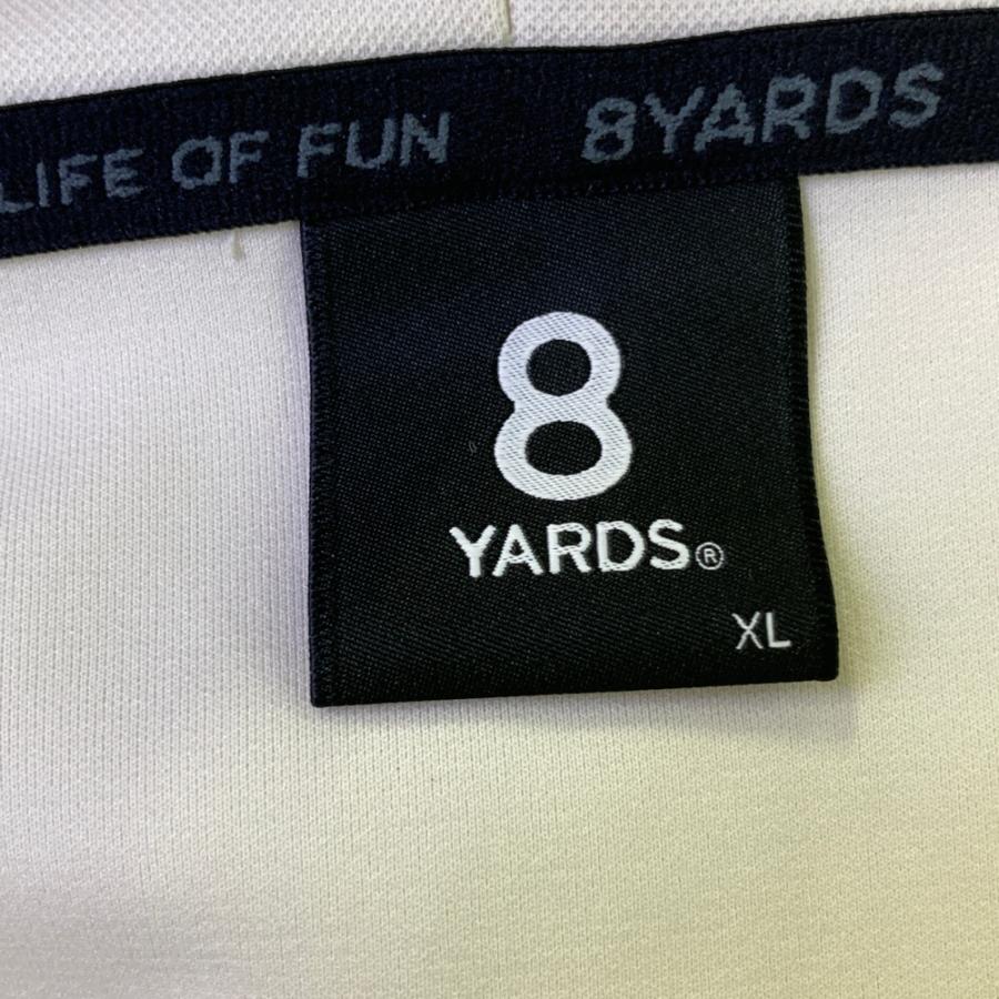 8YARDS ハチヤーズ フード付 ジップジャケット ベージュ系 XL ゴルフ
