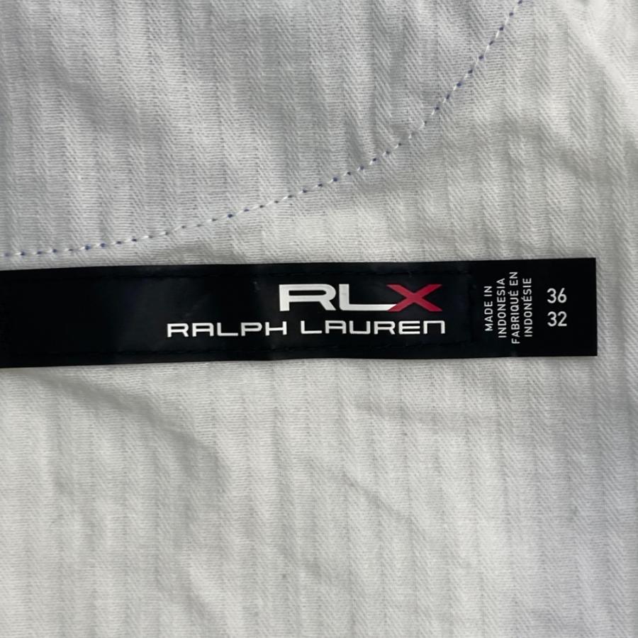 RLX ラルフローレン ストレッチパンツ ブルー系 36 ゴルフウェア