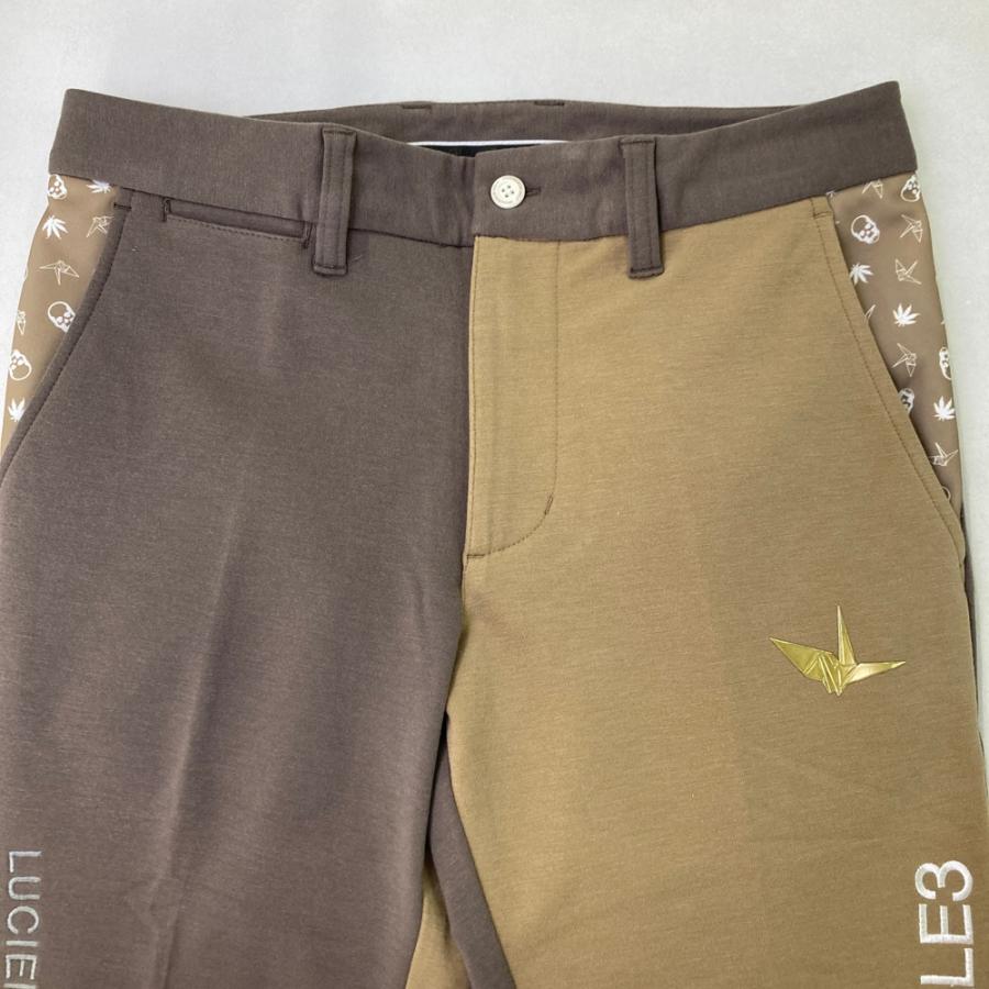 1PIU1UGUALE3 GOLF 【美品】1PIU1UGUALE3 GRP089 パンツ ブラウン系 3