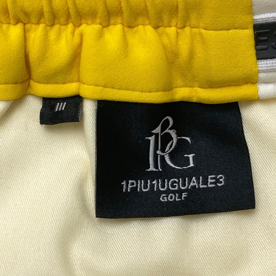 サイズ：3 1PIU1UGUALE3 GOLF GDP011 パンツ  ホワイト系 [240101742405] ゴルフウェア メンズ ストスト 1PIU1UGUALE3 GOLF GDP011 パンツ ホワイト系 3 ゴルフウェア メンズ
