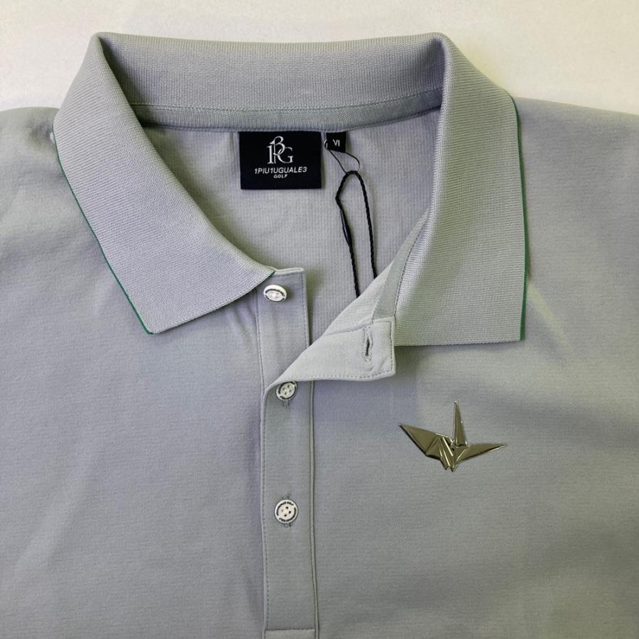 1PIU1UGUALE3 GOLF 【新品】1PIU1UGUALE3 GRT204 長袖ポロシャツ