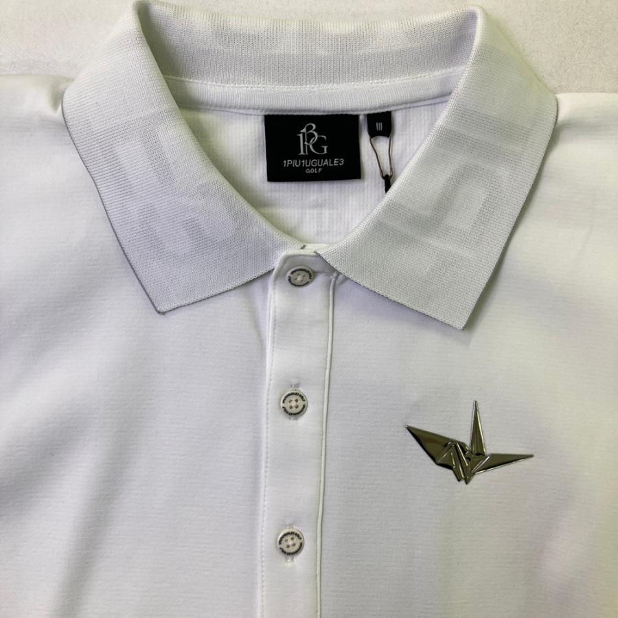 1PIU1UGUALE3 GOLF 【新品】1PIU1UGUALE3 GRT204 長袖ポロシャツ