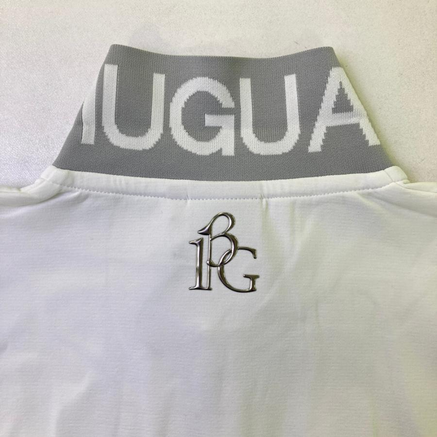 1PIU1UGUALE3 GOLF GRT204 長袖ポロシャツ ホワイト系 6 ゴルフウェア