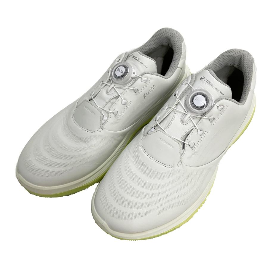 ecco エコー 132274 01007 ゴルフシューズ  LT1 BOA  ホワイト系 41 [240101743073] ゴルフウェア メンズ ストスト ecco（エコー） 132274 01007 ゴルフシューズ LT1 BOA ホワイト系 41