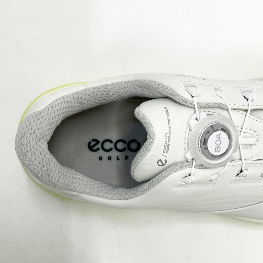 ecco（エコー） 132274 01007 ゴルフシューズ LT1 BOA ホワイト系 41