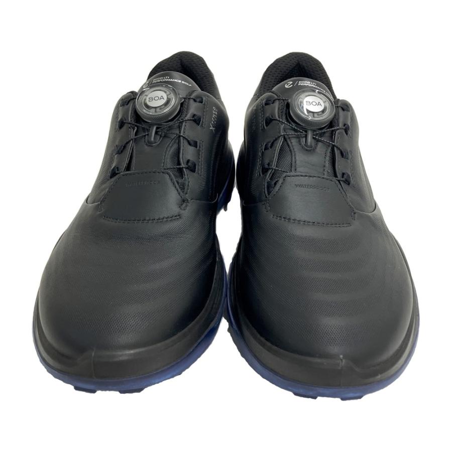 ecco エコー 132274 01001 ゴルフシューズ  LT1 BOA  ブラック系 40 [240101743081] ゴルフウェア メンズ ストスト ecco（エコー） 【美品】ecco 132274 01001 ゴルフシューズ LT1 BOA