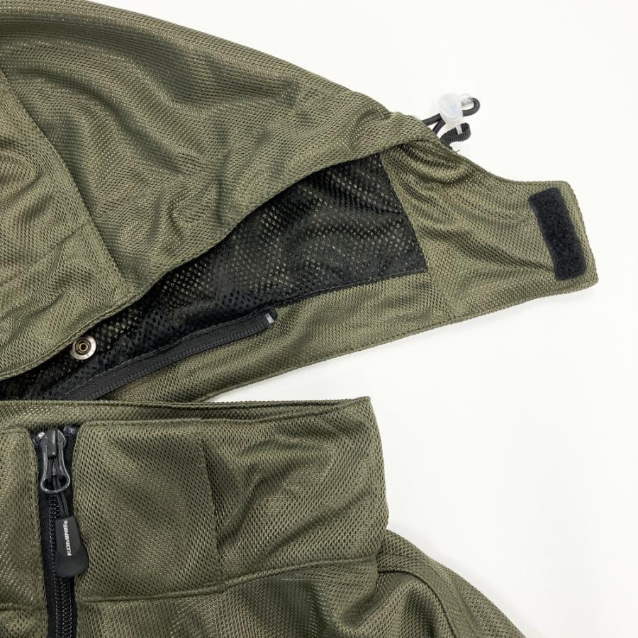 コミネ（Komine） JK-176/07-176 エニグマライト メッシュパーカ