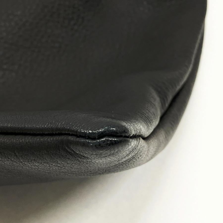 Aeta AETA/アエタ レザー ショルダーバッグ ブラック系 : ブランド古着