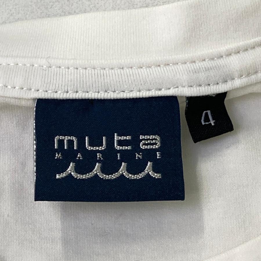 Muta Marine 半袖シャツ ホワイト ゴルフウェア muta MARINE（ムータマリン） 半袖Tシャツ ホワイト系 4 ゴルフウェア