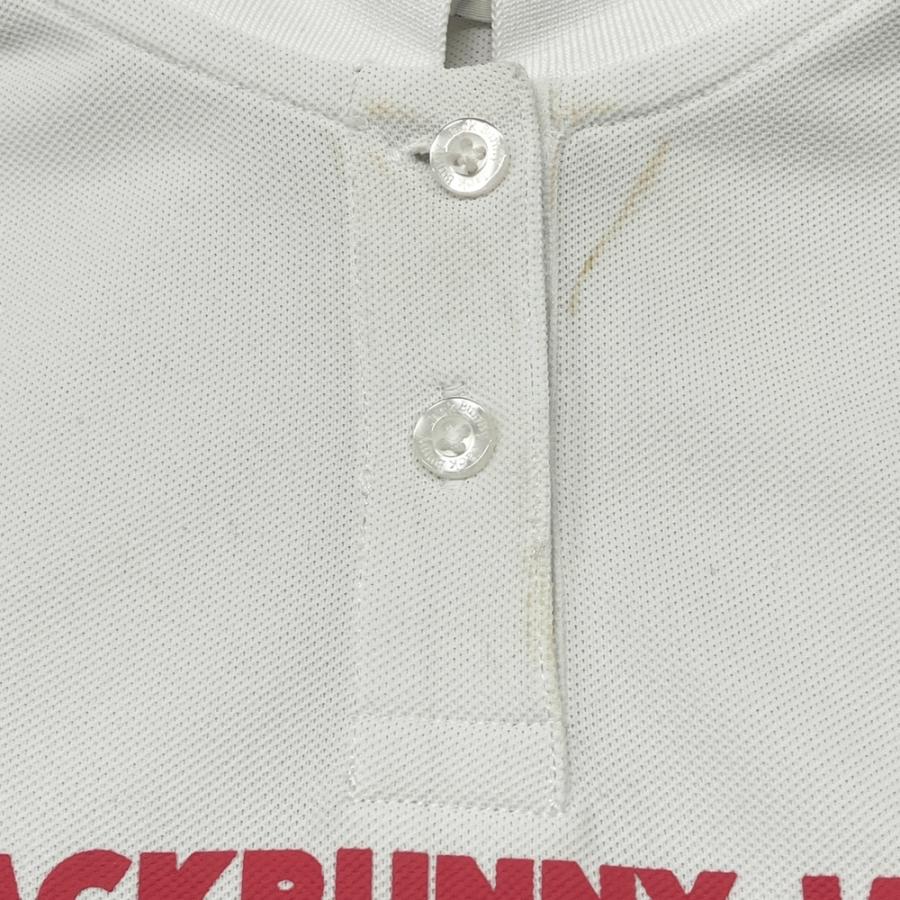 タグ付き未使用Jack Bunny ポロワンピース ホワイト サイズ1 Jack Bunny!!（ジャックバニー） JACK BUNNY 半袖ポロワンピース