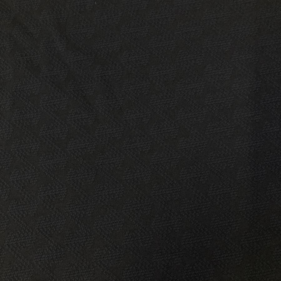 Resurrection レザレクション モックネック 半袖Tシャツ 総柄 ブラック