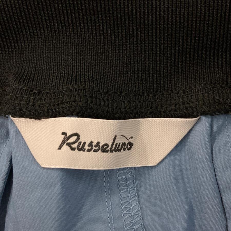 RUSSELUNO ラッセルノ クロップドパンツ ブルー系 4 ゴルフウェア