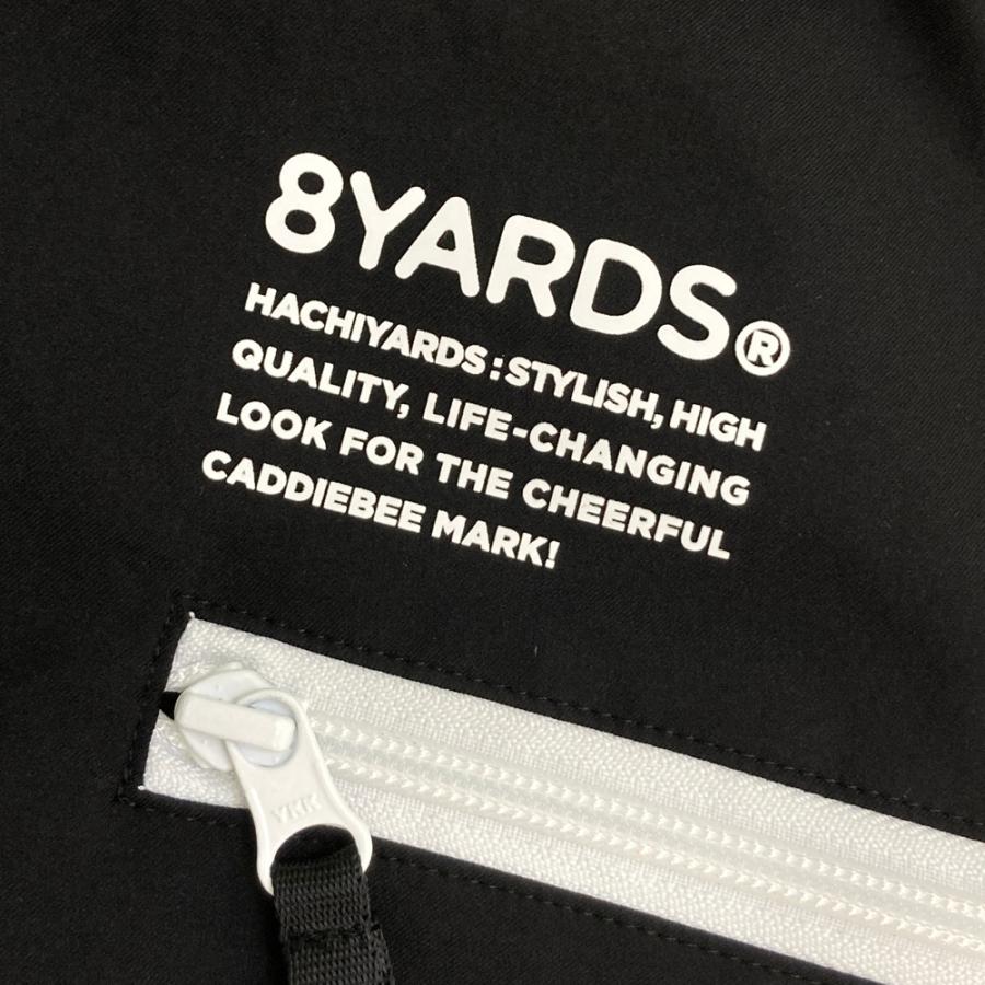 8YARDS ハチヤーズ ロングパンツ ブラック系 M ゴルフウェア メンズ