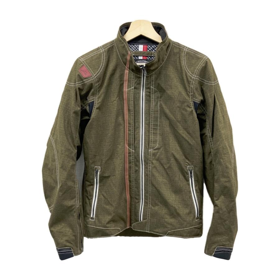 KUSHITANI クシタニ K2332 レイジャケット Lサイズ 訳あり KUSHITANI クシタニ K-2332 レイジャケット グリーン系 L バイクウェア