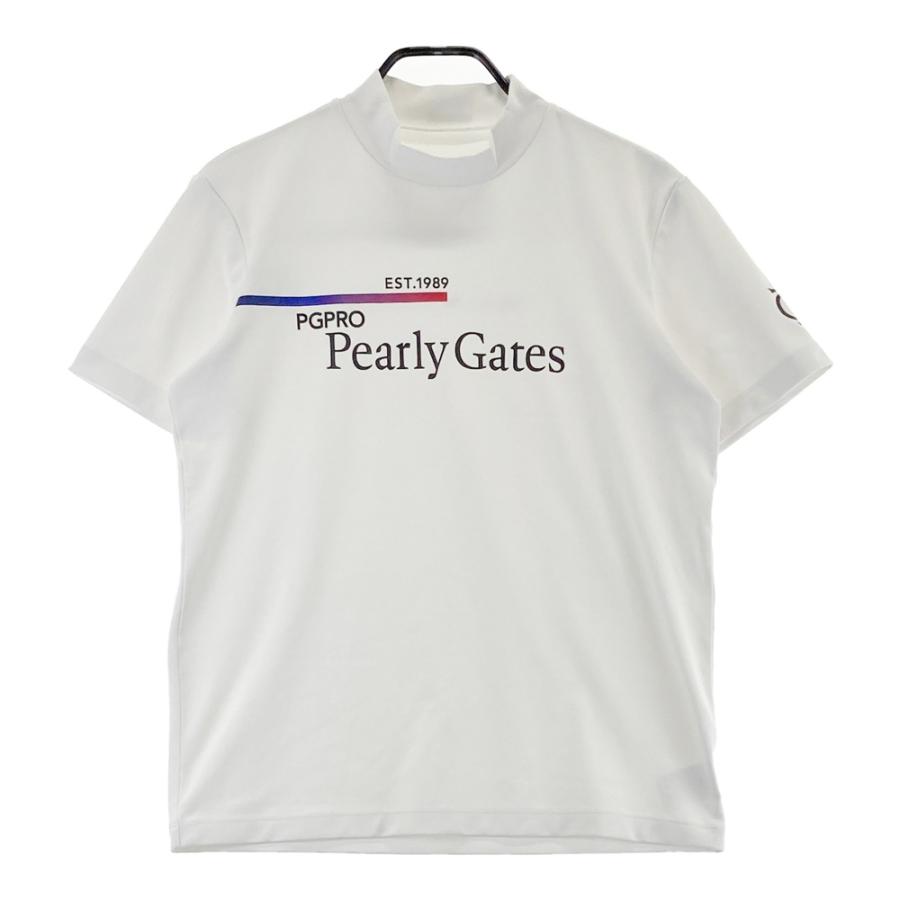 PEARLY GATES パーリーゲイツ ハイネック半袖Tシャツ 2024モデル PEARLY GATES（パーリーゲイツ） 2024年モデル ハイネック 半袖Tシャツ