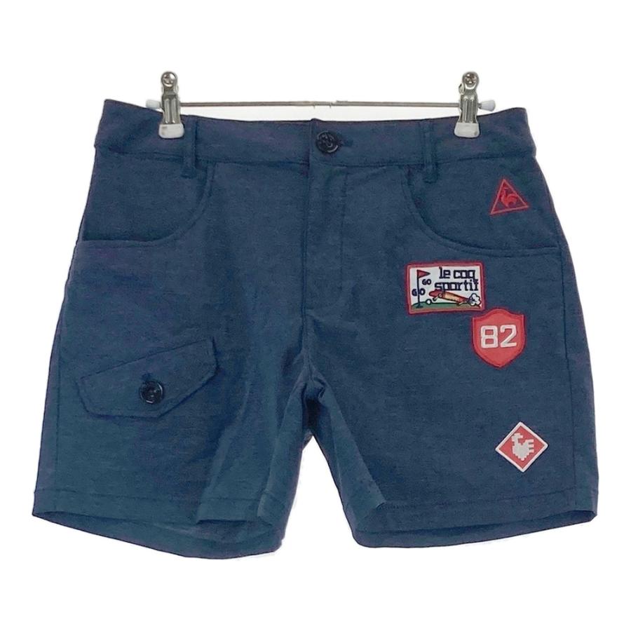 ルコックゴルフレディースハーフパンツ　紺　サイズM 新品未使用 LE COQ GOLF ルコックゴルフ ストレッチショートパンツ ネイビー系 11