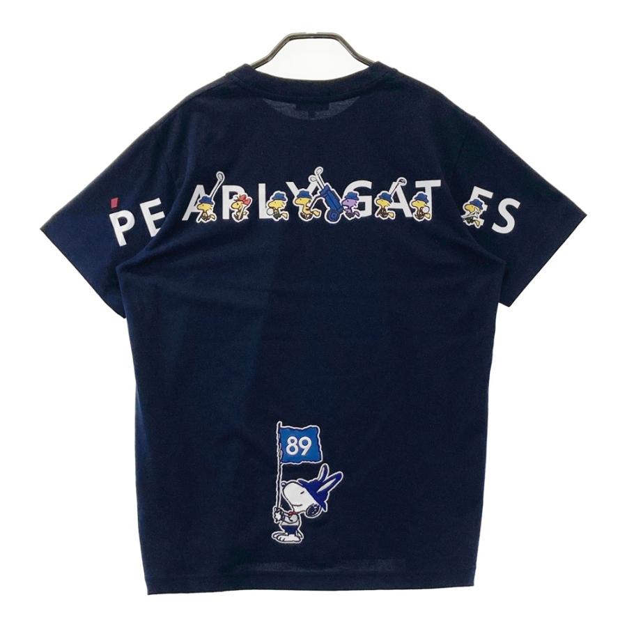 パーリーゲイツ　スヌーピーシャツ美品 PEARLY GATES（パーリーゲイツ） PEANUTS 半袖Tシャツ スヌーピー