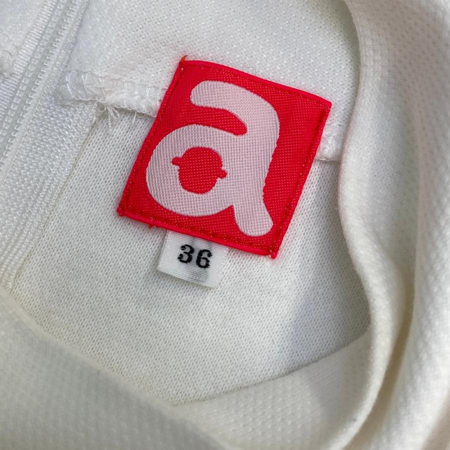 ARCHIVIO アルチビオ ハイネック 半袖Tシャツ ホワイト系 36 ゴルフ
