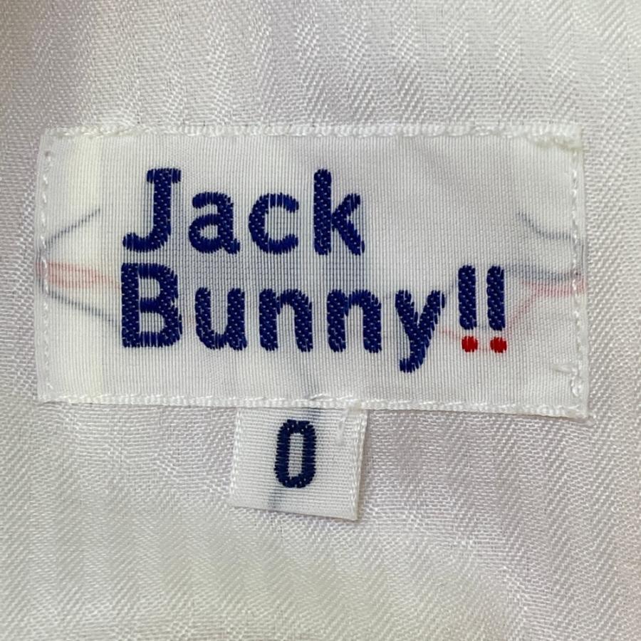 JACK BUNNY ジャックバニー ストレッチパンツ ストライプ柄 レッド系 0