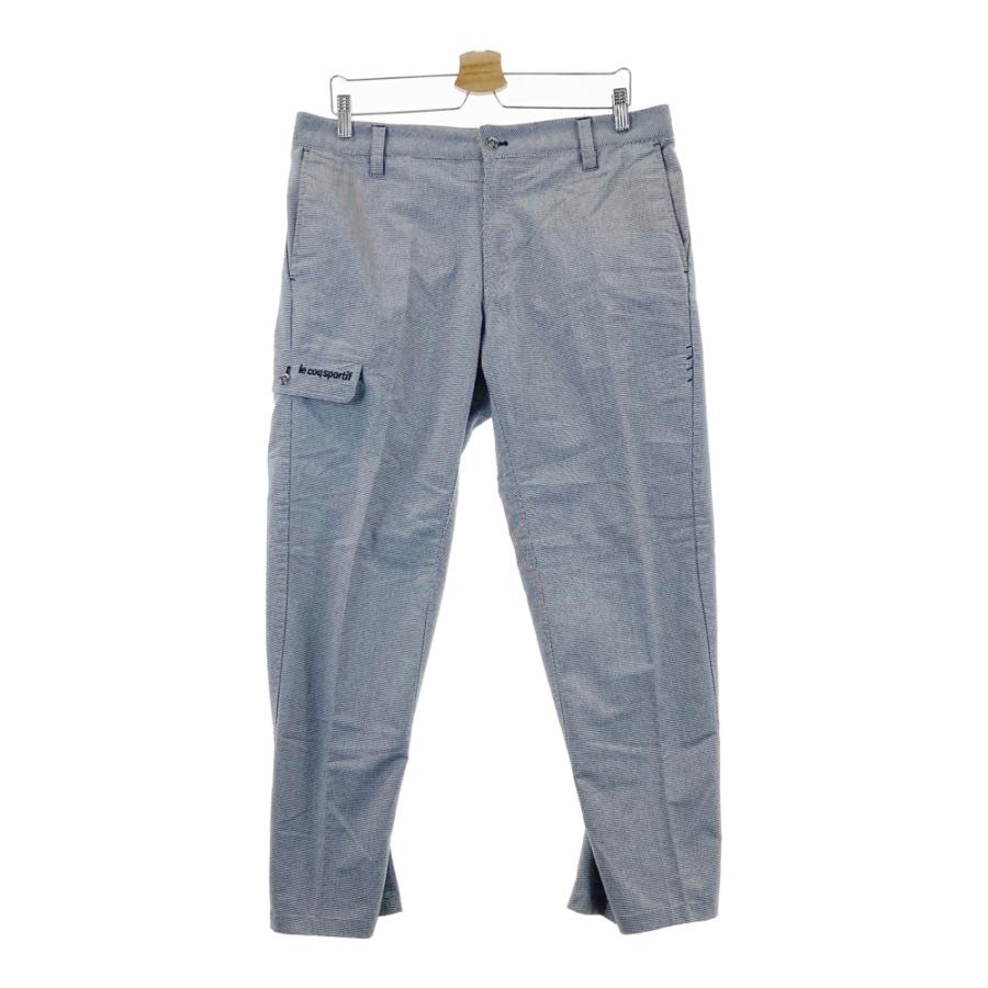 LE COQ GOLF ルコックゴルフ ストレッチパンツ 千鳥柄 ブラック系 92