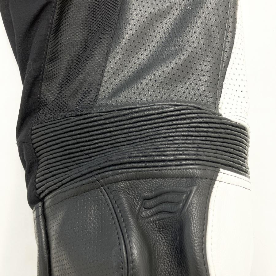 HYOD　メッシュパンツ　Mサイズ　中古 HYOD ヒョウドウ パンチングレザー メッシュパンツ ブラック系 M