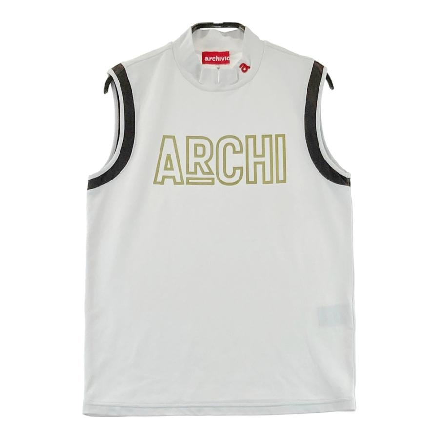 ARCHIVIO アルチビオ ハイネック ノースリーブTシャツ ホワイト系 36