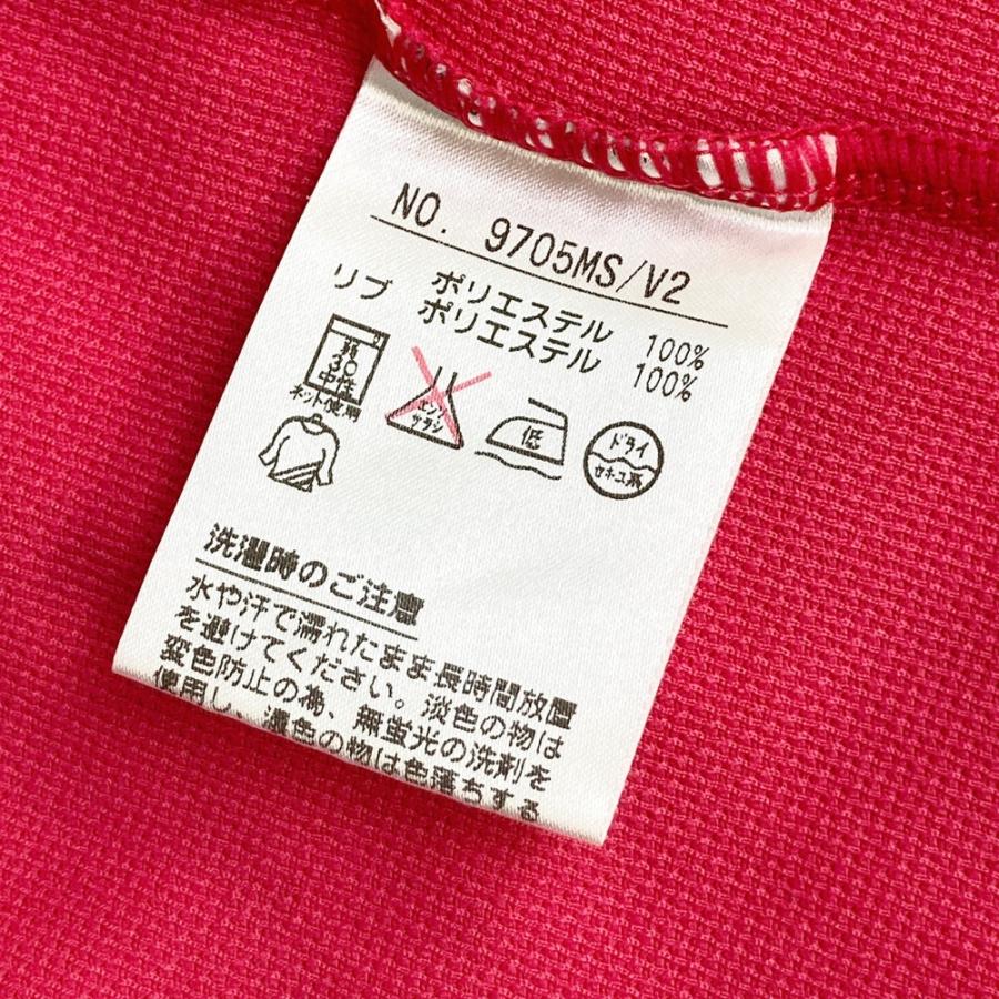 and per se（アンパスィ） 半袖ポロシャツ ピンク系 LL ゴルフウェア
