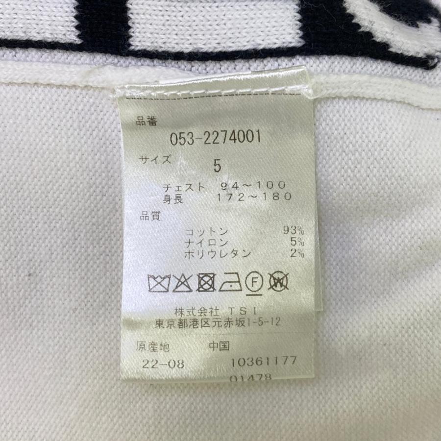 PEARLY GATES パーリーゲイツ タートルネック ニットセーター ホワイト